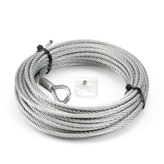 Lina stalowa do wycigarki WARN VRX 45, Axon 45, 55 - 6,35 mm x 15,24 m