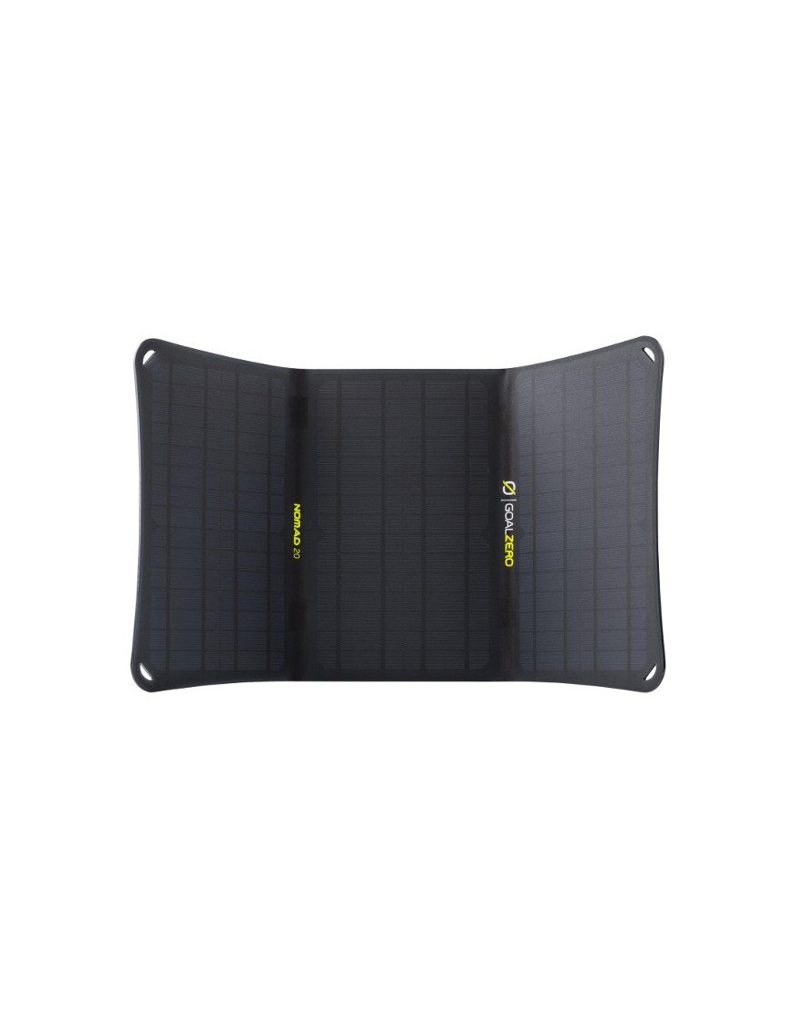 Goal Zero Nomad 20 - mobilny, elastyczny, składany i wodoodporny panel solarny.