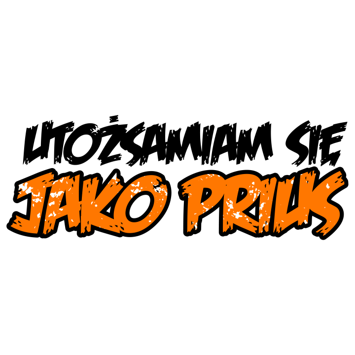 Naklejka Utożsamiam się Jako Prius 30cm