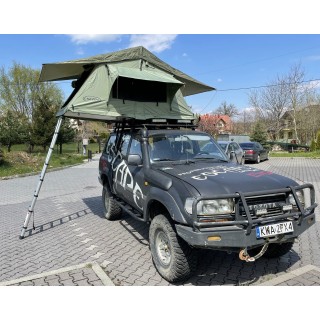 Namiot dachowy ALASKA 140 cm 3 osobowy Zielony Escape - ujęcie 2