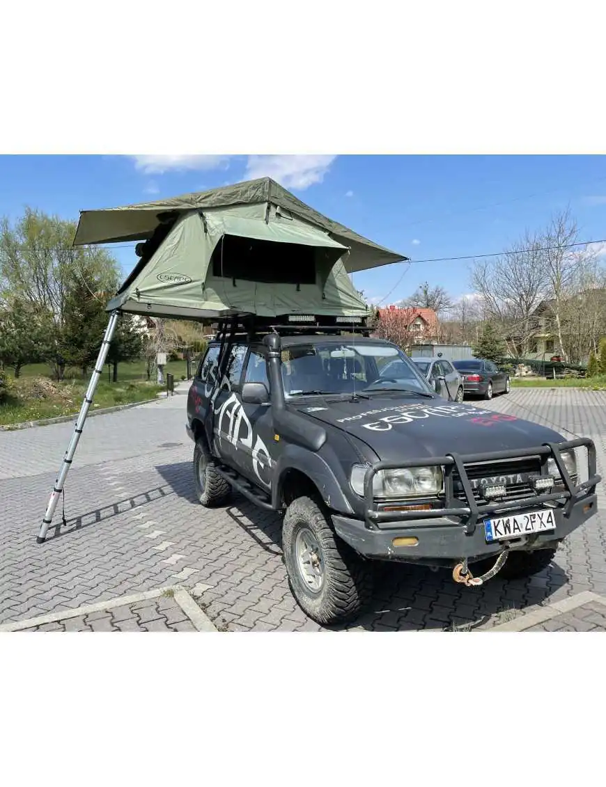 Roof Top Tent ALASKA 140 cm 3-person Green