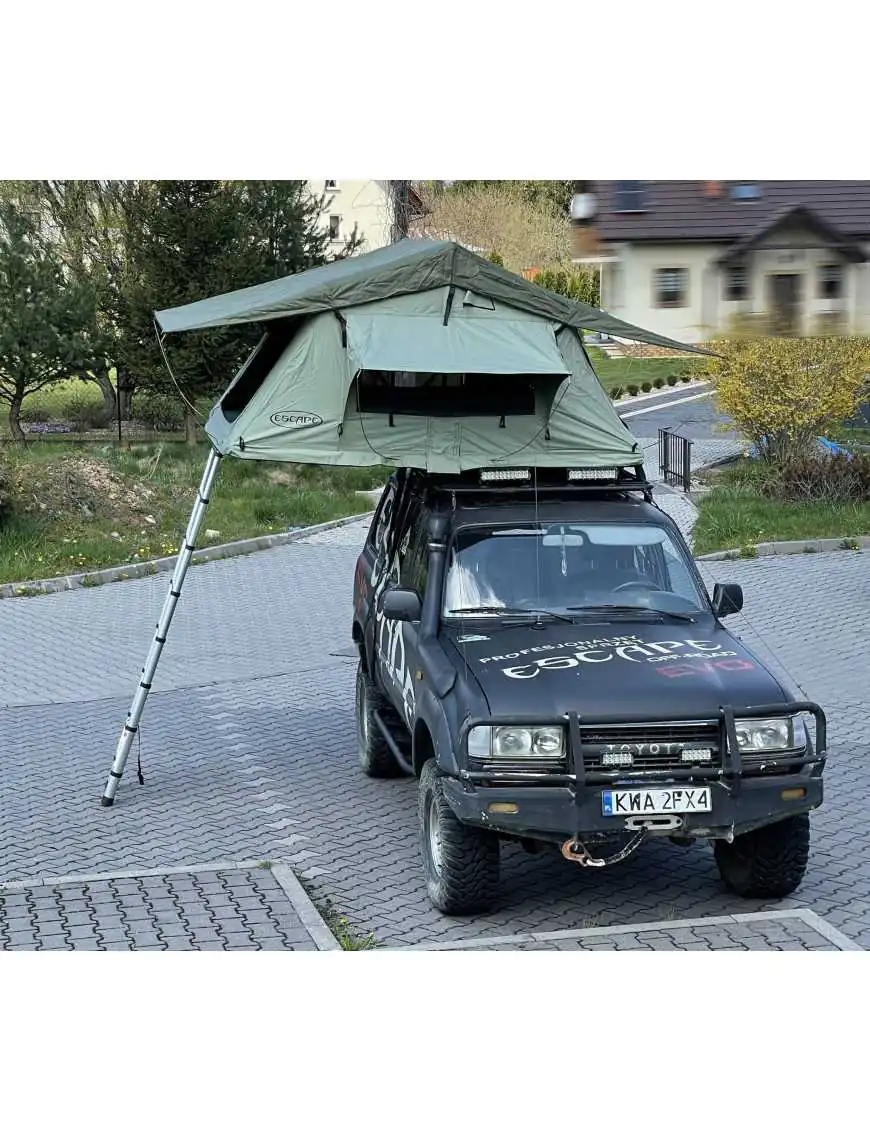 Namiot dachowy ALASKA 140 cm 3 osobowy Zielony | Szekla4x4.pl