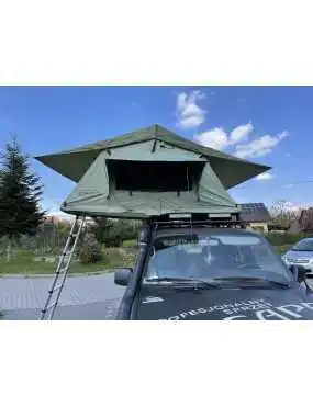 Roof Top Tent ALASKA 140 cm 3-person Green