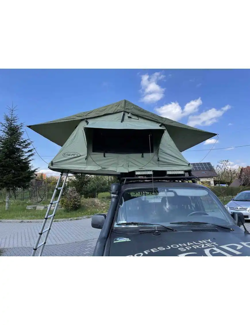 Roof Top Tent ALASKA 140 cm 3-person Green