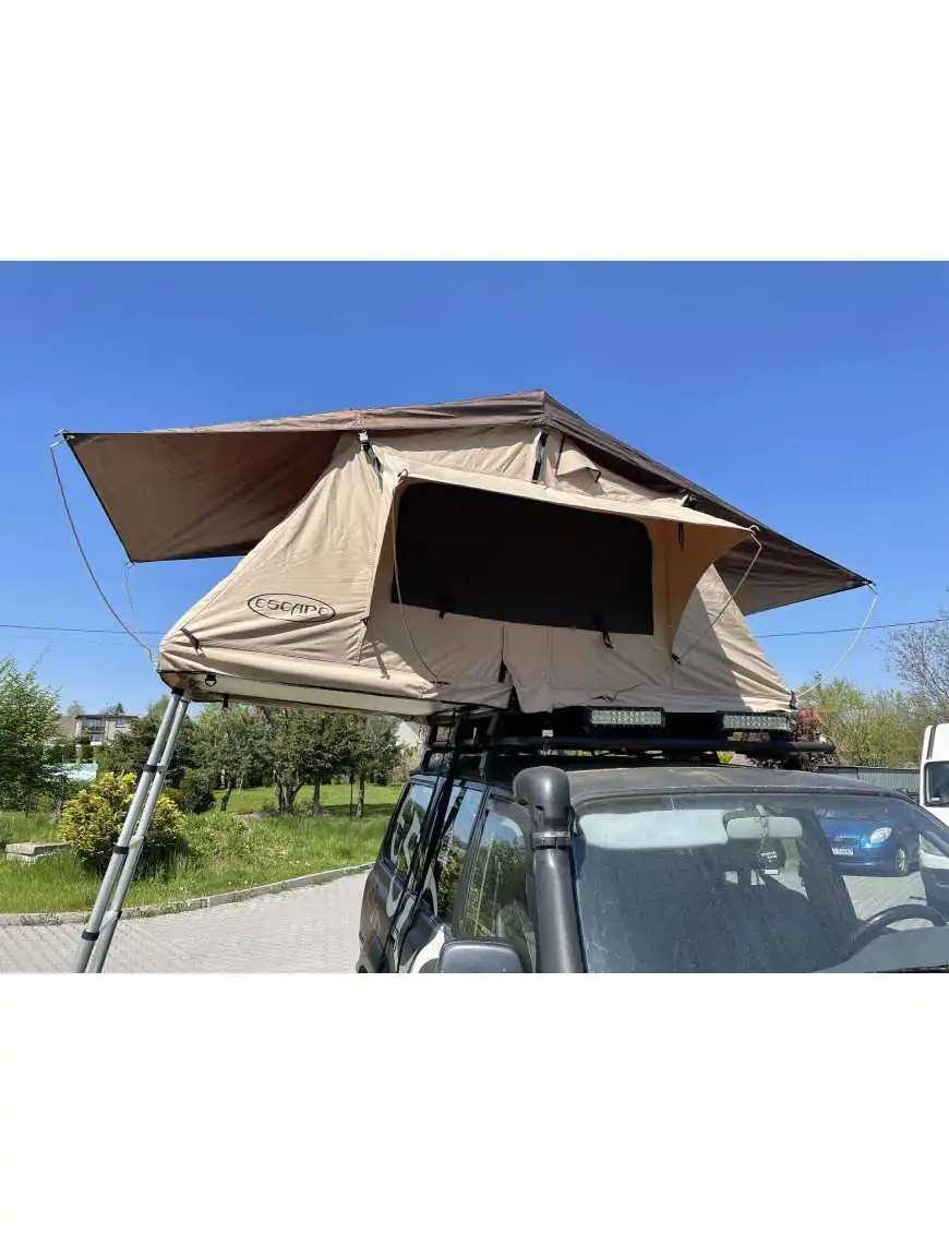 Roof Top Tent ALASKA 140 cm 3-person Sand-colored