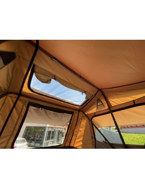 Namiot dachowy ALASKA 140 cm 3 osobowy Piaskowy