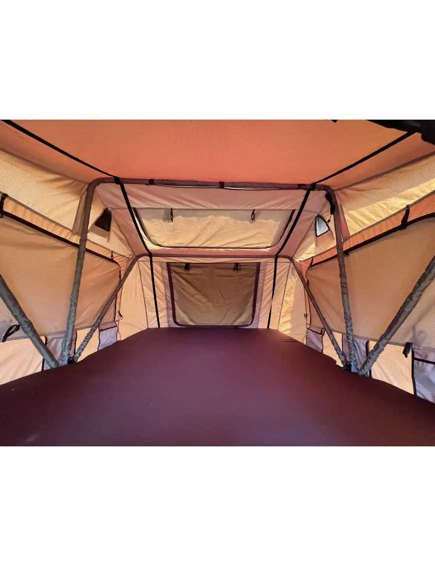 Roof Top Tent ALASKA 140 cm 3-person Sand-colored