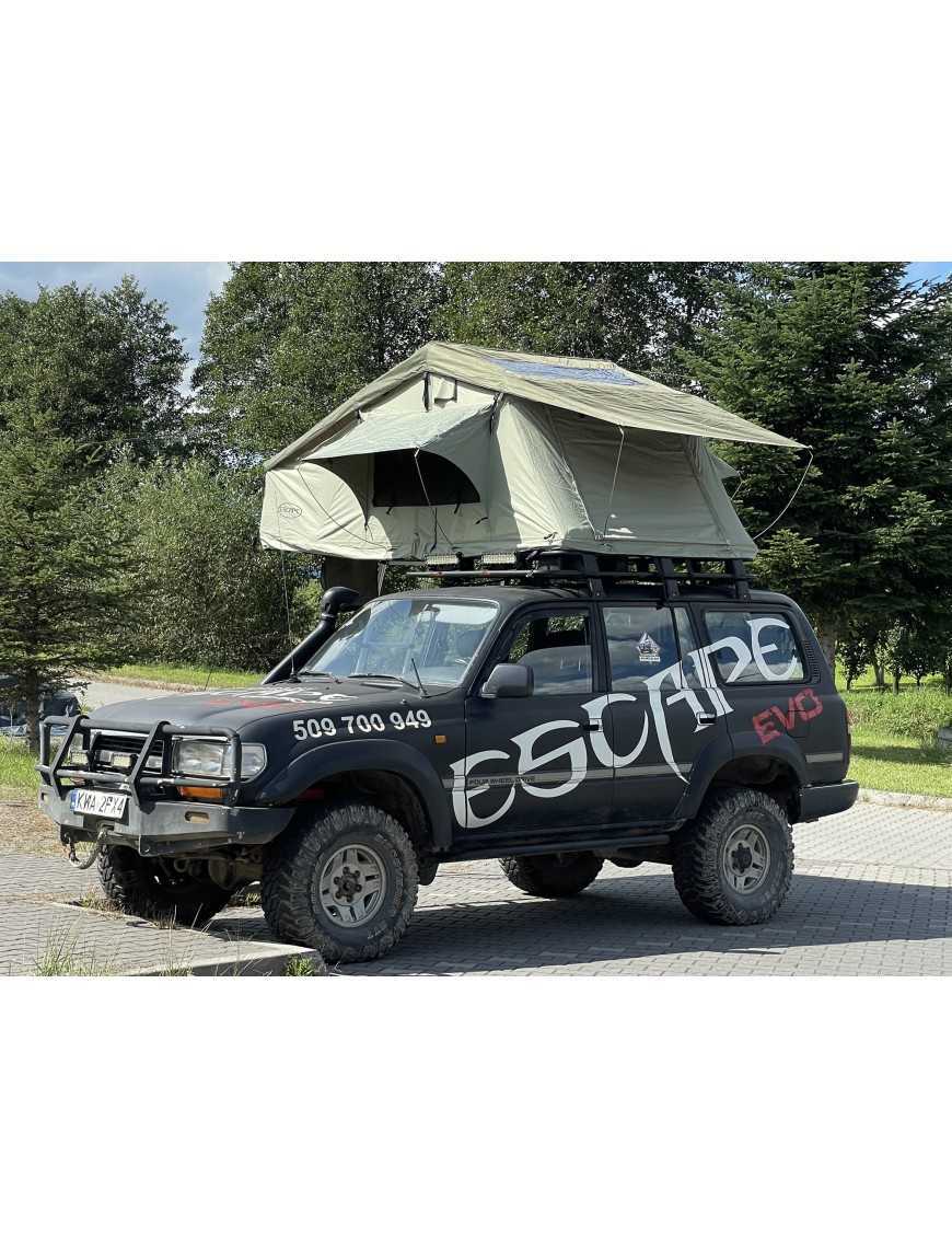 Roof Tent ALASKA 140 cm 3-person LONG Green Roof Tent ALASKA 140 cm 3-person LONG Green