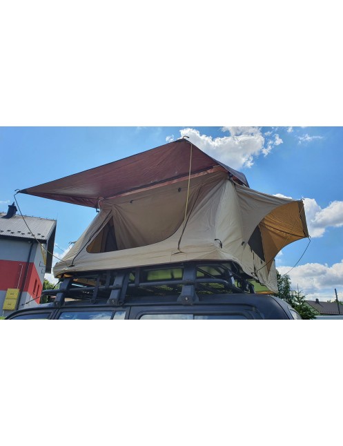 Namiot dachowy ALASKA 140 cm 3 osobowy LONG Zielony