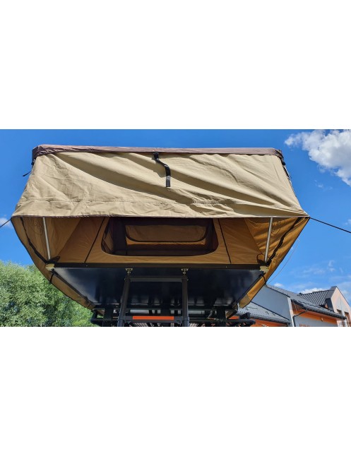 Namiot dachowy ALASKA 160 cm 4 osobowy LONG Zielony