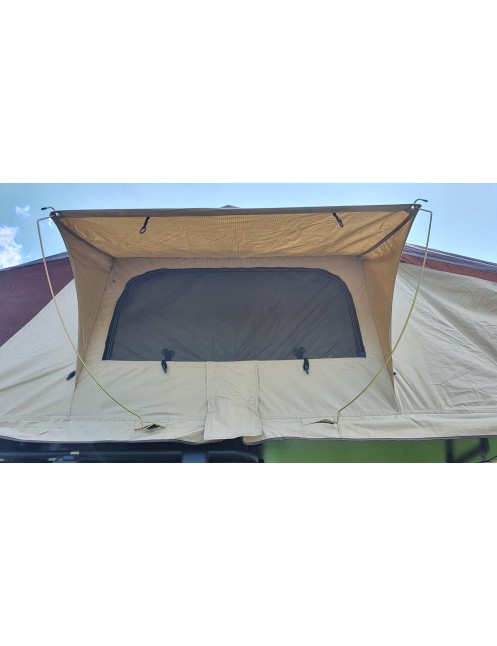 Namiot dachowy ALASKA 160 cm 4 osobowy LONG Zielony