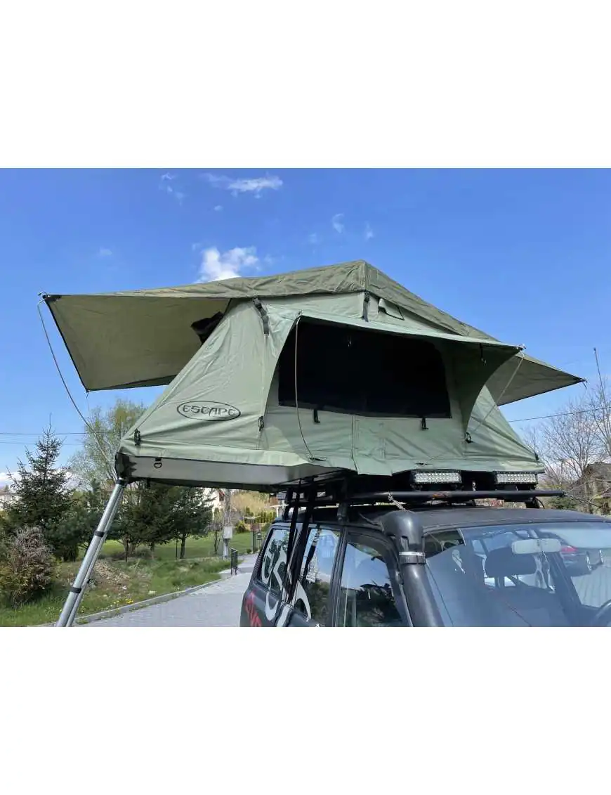 Roof Top Tent ALASKA 160 cm 4-person Green