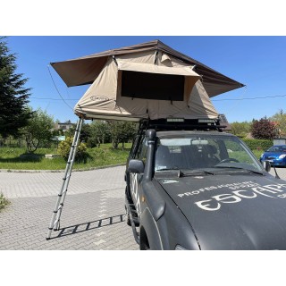Namiot dachowy ALASKA 160 cm 4 osobowy Piaskowy Escape - ujęcie 2