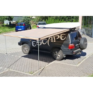 Zadaszenie wyprawowe markiza 1,25 x 2m Piaskowe Escape