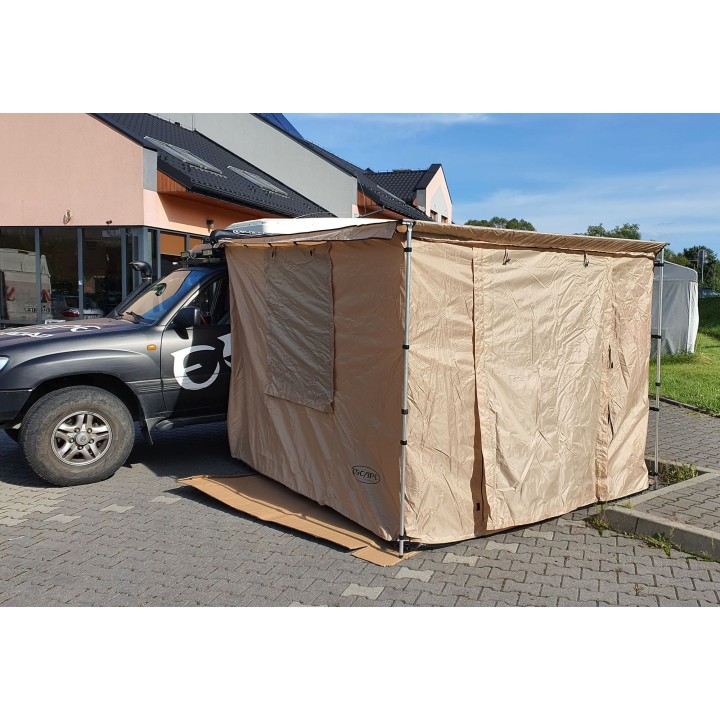 Zadaszenie wyprawowe markiza 1,25 x 2m Piaskowe Escape - ujęcie 15