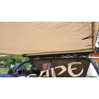 Zadaszenie wyprawowe markiza 1,25 x 2m Zielone Escape - ujęcie 2