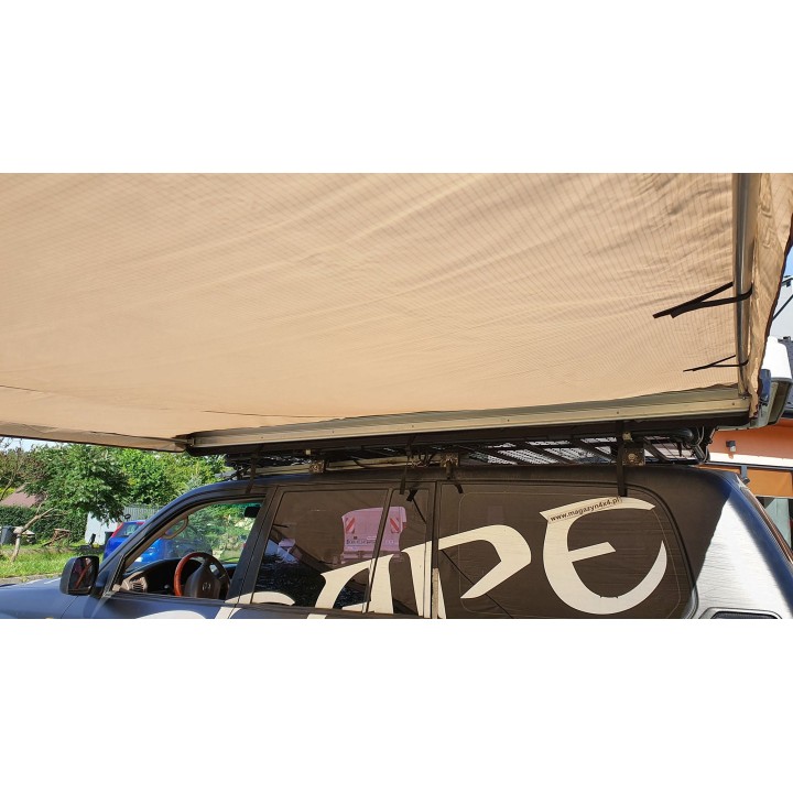 Zadaszenie wyprawowe markiza 1,25 x 2m Zielone Escape - ujęcie 2