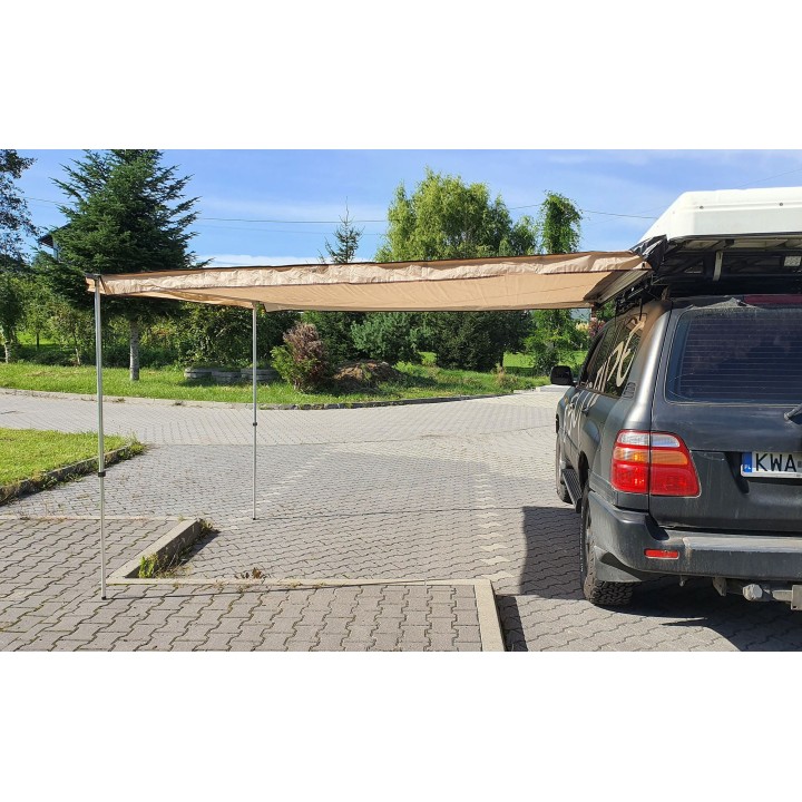 Zadaszenie wyprawowe markiza 1,25 x 2m Zielone Escape - ujęcie 3