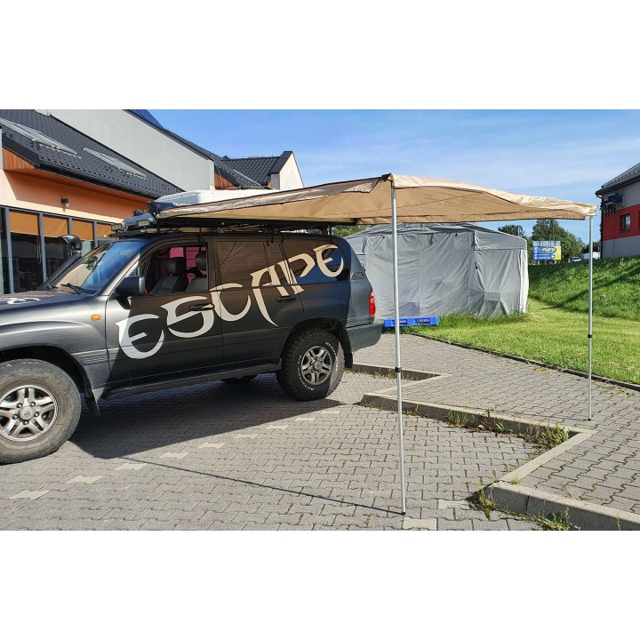Zadaszenie wyprawowe markiza 1,25 x 2m Zielone Escape - ujęcie 4