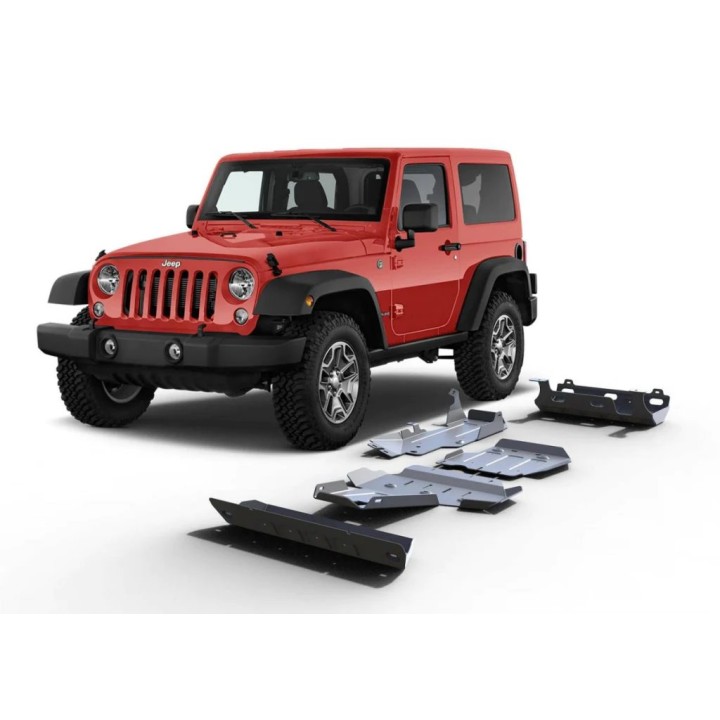 Osłona aluminiowa silnika i skrzyni Wrangler JK 2007-2018 2,8 Diesel