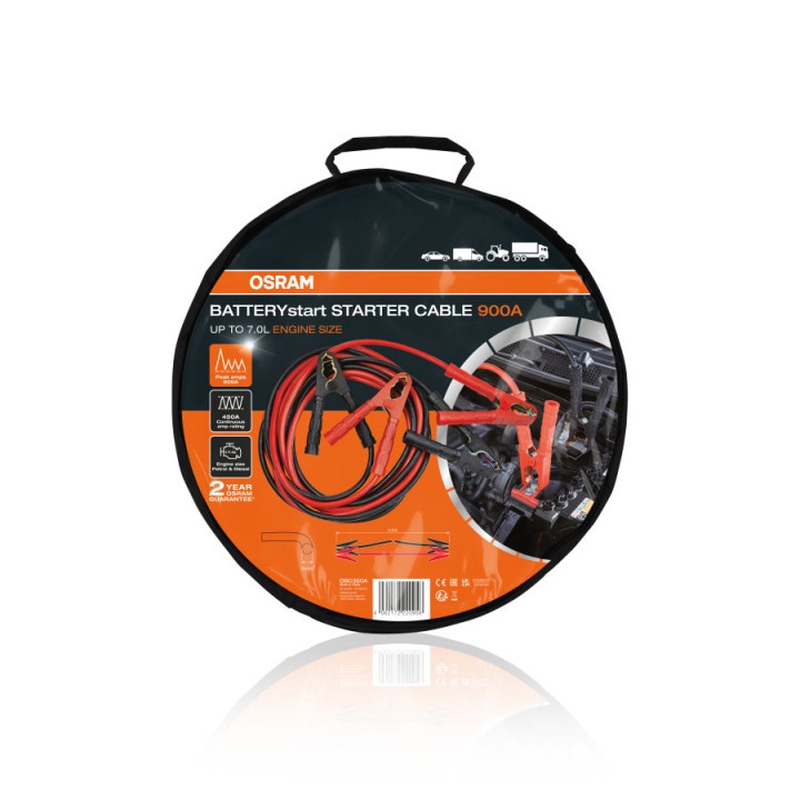 Osram Kable rozruchowe 900A 4,5M