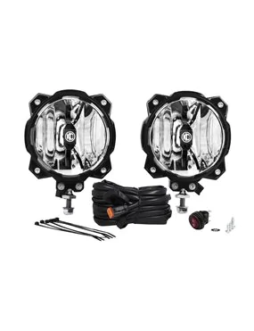 6" Pro6 Gravity® LED - System 2 świateł - SAE/ECE - Światła drogowe 20 W KC hilites