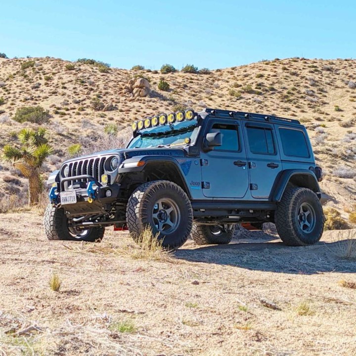 Gravity® LED Pro6 - 50" Light Bar Kit Combo - dla Jeep Wrangler JL 4xe