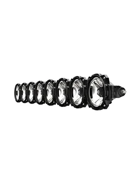 Komplet Lamp KC Pro6 Gravity ® LED -8 Wrangler JK