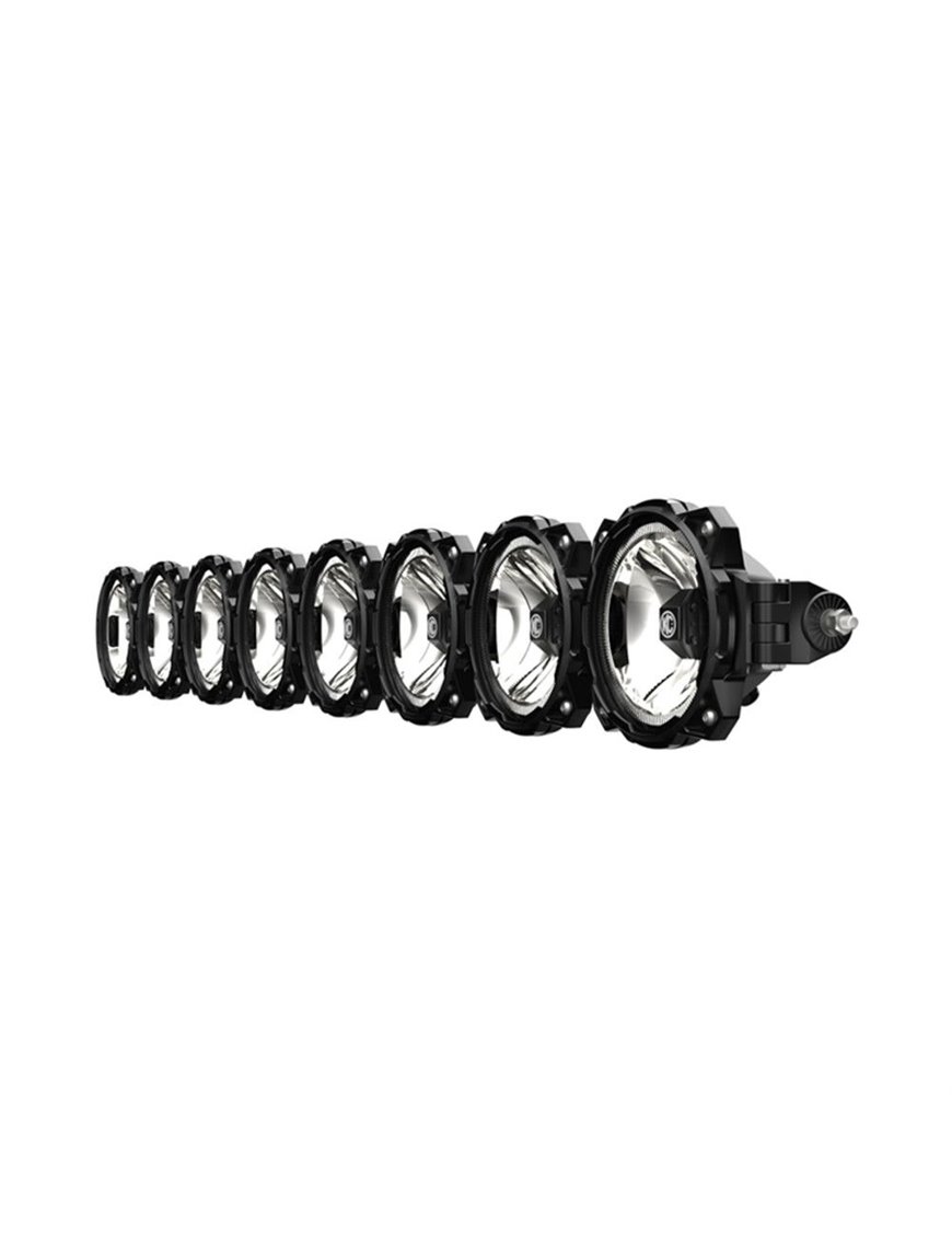 Komplet Lamp KC Pro6 Gravity ® LED -8 Wrangler JK