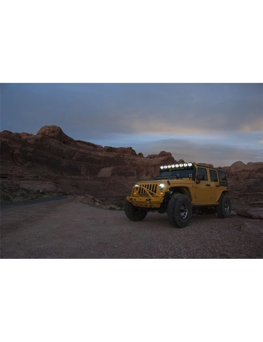 Komplet Lamp KC Pro6 Gravity ® LED -8 Wrangler JK