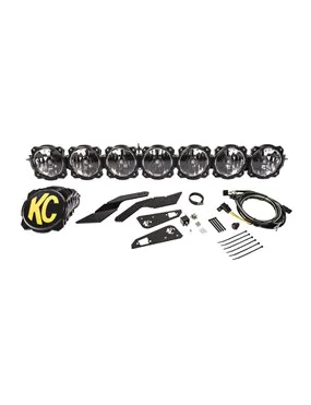 45-calowy Pro6 Gravity® LED -7 świateł , system listew świetlnych - wiązka 140 W dla 17-23 Can-Am Maverick X3