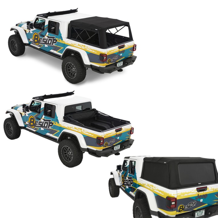 Zabudowa miękka paki Jeep Gladiator JT Besttop