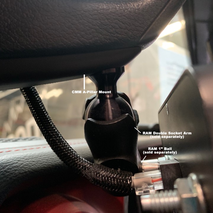 Mocowanie Ram Mount w rączkę Wrangler JL JLU JT