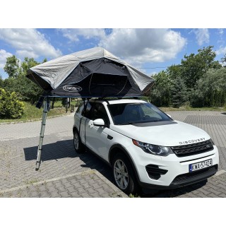 Namiot dachowy INDIANA 160 cm Day&Night z matą antykondensacyjną Czarny Escape - ujęcie 2