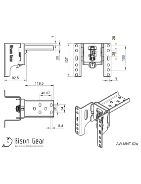 Awning Mounting - Quick Connector