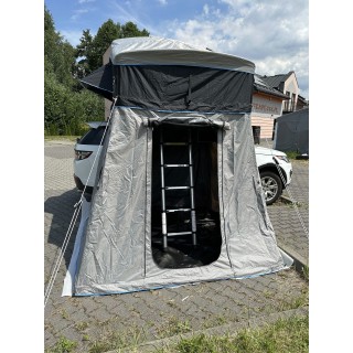 Przedsionek do namiotu dachowego INDIANA 160 cm LONG Szary Escape - ujęcie 2