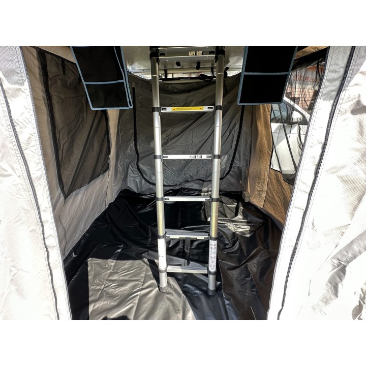 Przedsionek do namiotu dachowego INDIANA 160 cm LONG Szary Escape - ujęcie 3