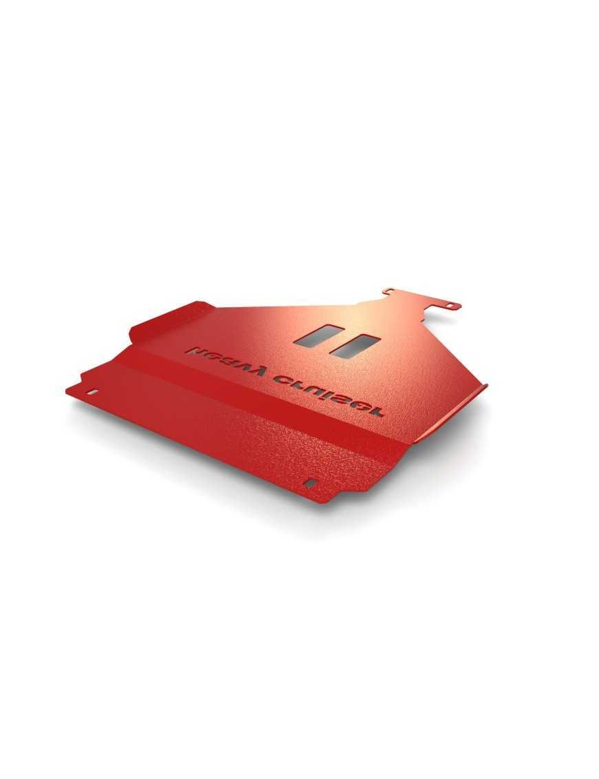 Gearbox cover offroad Ford Ranger T6.2 T9 2023 - red Gearbox cover offroad Ford Ranger T6.2 T9 2023 - red