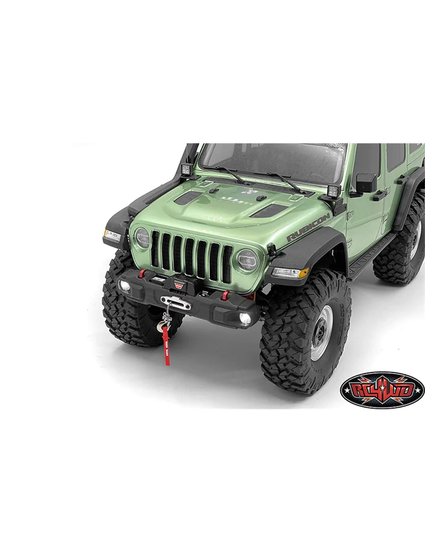 EM Narrow Front Winch Bumper for Axial 1/10 SCX10 III Jeep (Gladiator/Wrangler)