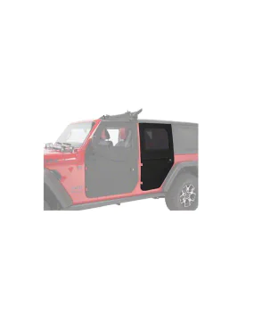 FULL 2-PIECE FABRIC DOORS JEEP 2020-2022 GLADIATOR 2018-2022 Wrangler JL