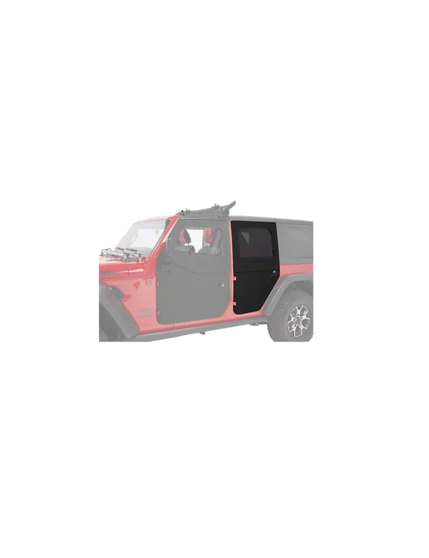 FULL 2-PIECE FABRIC DOORS JEEP 2020-2022 GLADIATOR 2018-2022 Wrangler JL