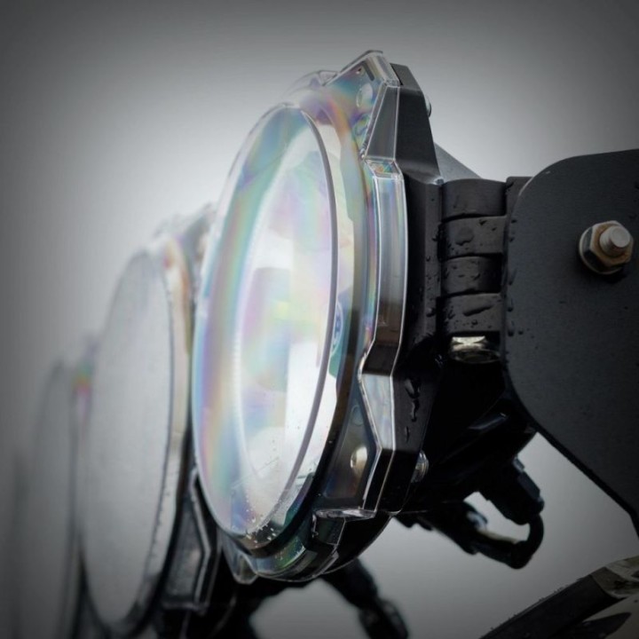 Osłona lampy KC Hilites 6" Pro6 Gravity - Przezroczysta