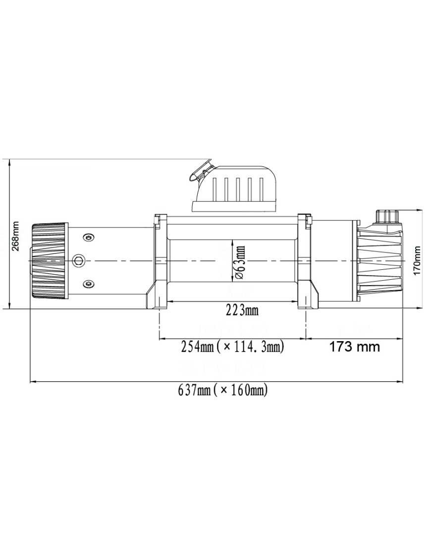 Wyciągarka Escape EVO 12000 lbs [5443 kg] Dual Speed