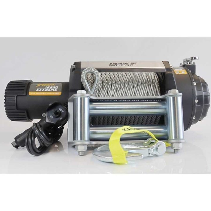 Wyciągarka  Kangaroowinch K18000 Extreme 24V z liną stalową - ujęcie 2