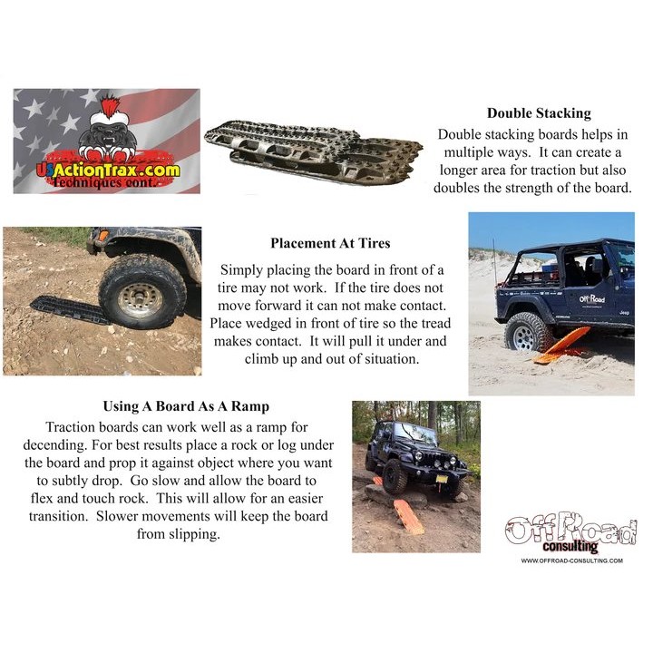 ActionTrax Pomarańczowe Trapy para 