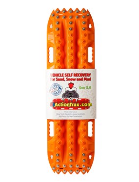 ActionTrax Metal Teeth Orange (Pair)