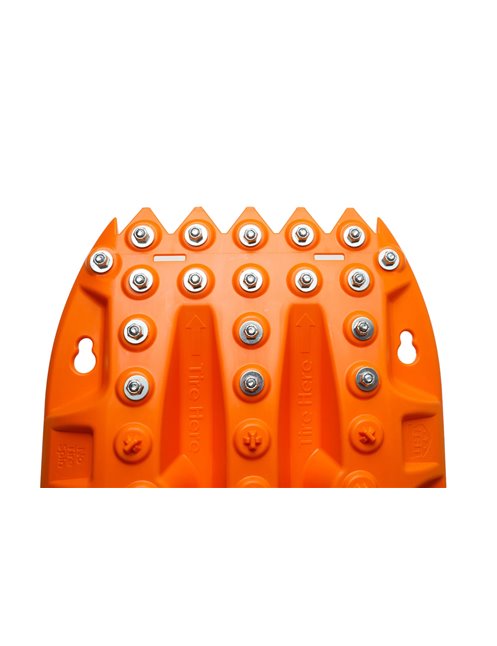 ActionTrax pomarańczowe Metal Teeth Trapy para
