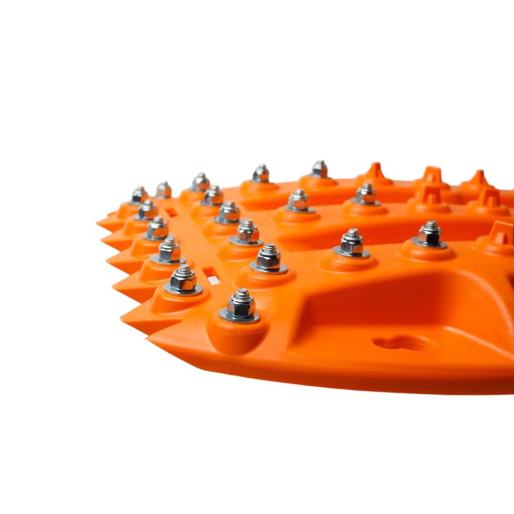 ActionTrax pomarańczowe Metal Teeth Trapy para