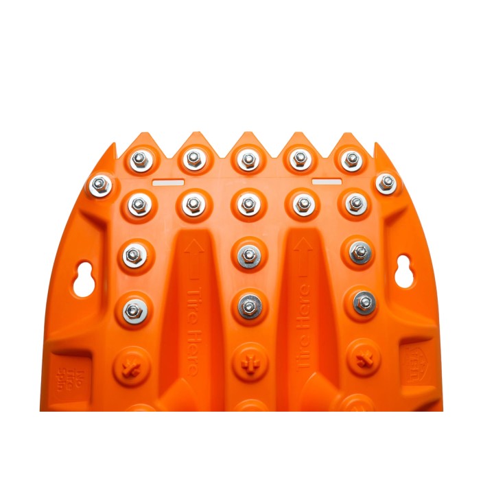 ActionTrax czerwone Metal Teeth Trapy para