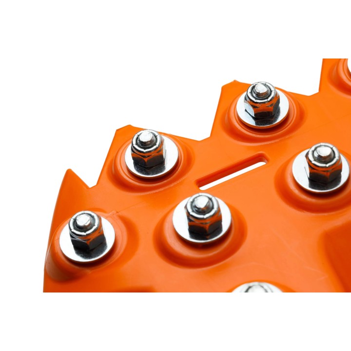ActionTrax czerwone Metal Teeth Trapy para